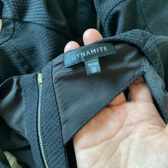 XS black Dynamite back cut out top - Picture 4 of 6